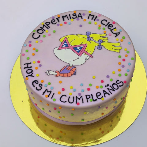 Torta Buttercream Con Impresión