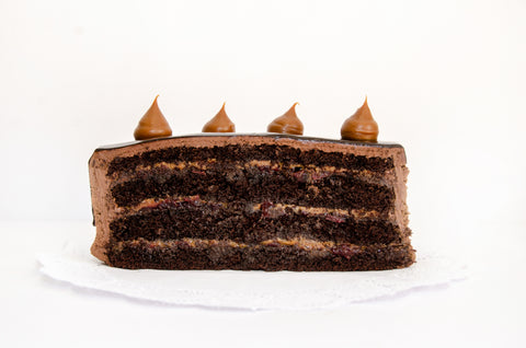 Torta Chocolate Manjar Guinda