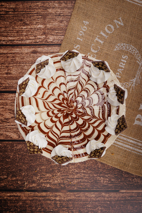 Cheesecake Moka sin azúcar - Color Pastel Concon