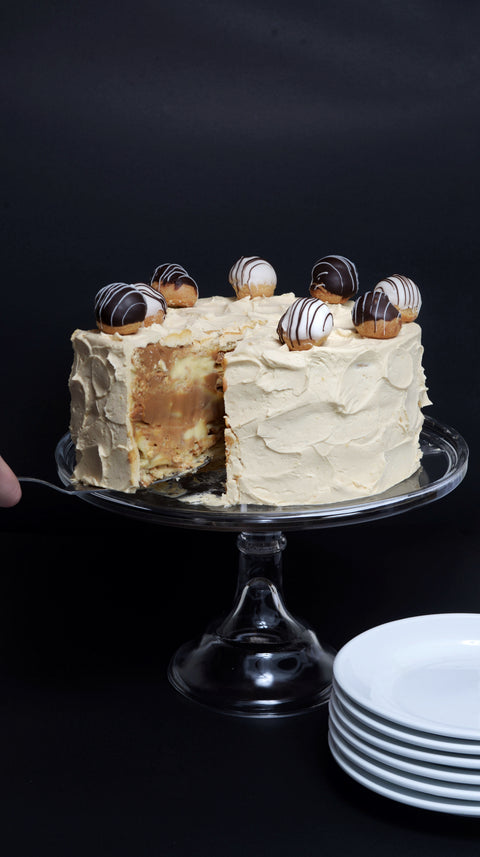 Torta Profiterol Manjarate