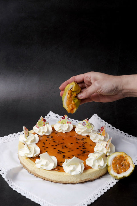 Cheesecake de Maracuyá - Color Pastel Concon